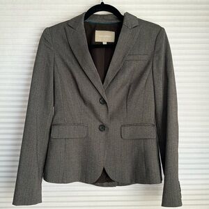 Brown suit jacket